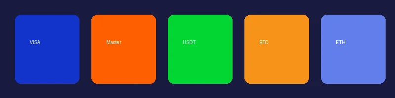 葡京娱乐城支持的支付方式图标